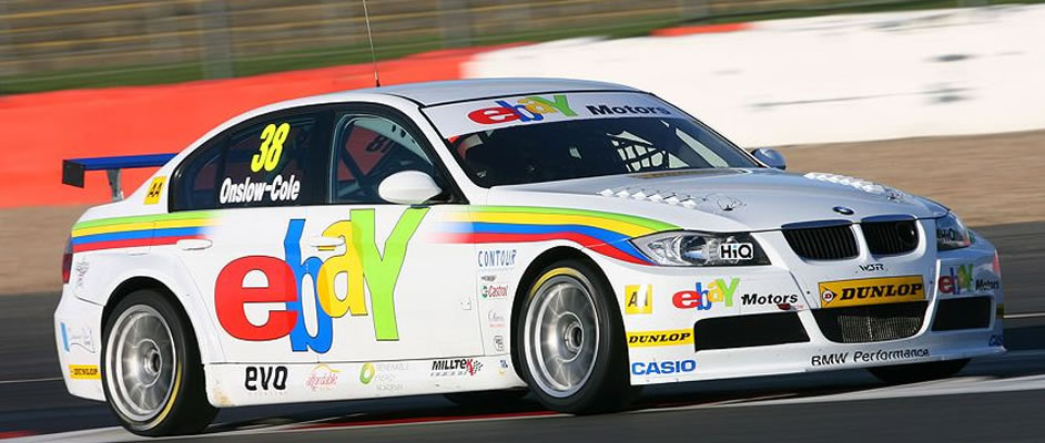 Tom Onslow-Cole mid race